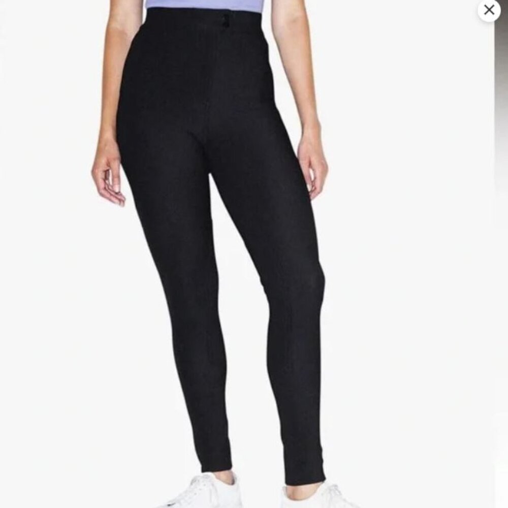 American Apparel Women's The Riding Pant in black size medium
